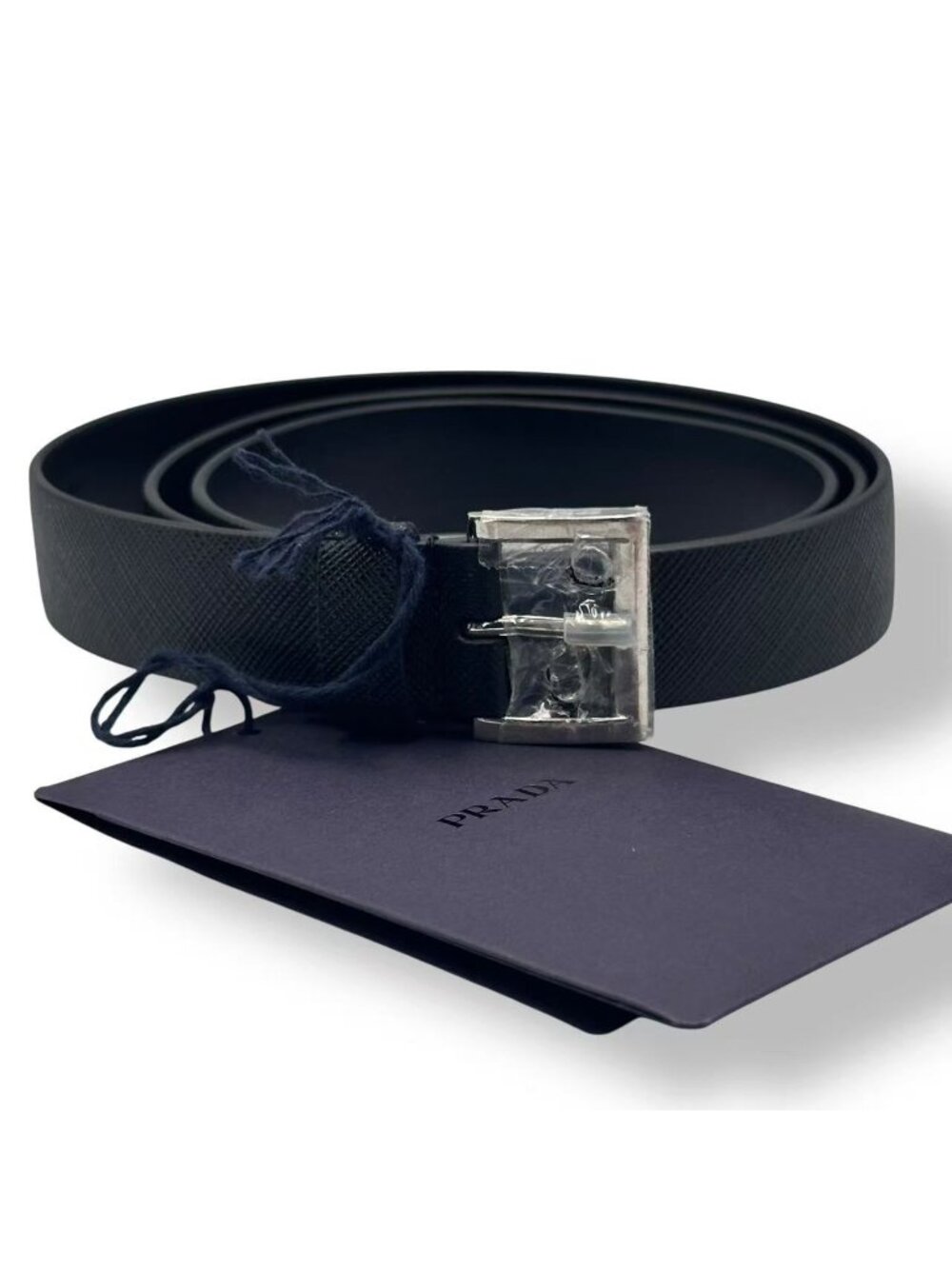 Prada Belt Leather Black